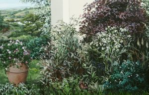 Wandmalerei im Garten 3